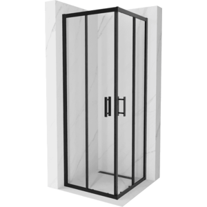 Sprchový kút Mexen Rio 70x70 cm čierny vyobraziť