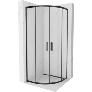 Sprchový kút MEXEN RIO 90 x 90 cm čierny vyobraziť