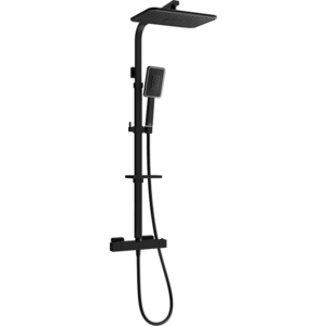 Sprchový set MEXEN CQ54 čierny/chróm vyobraziť