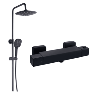 Sprchový set Mexen DENIS 78135-70 + 77200-70 čierny vyobraziť