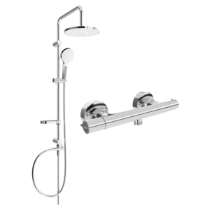 Sprchový set MEXEN ERIK - termostatická baterie Slim chrom vyobraziť