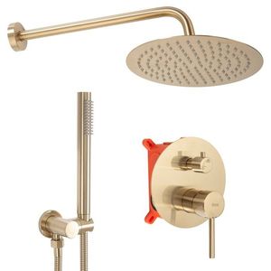 Sprchový set podomietkový Rea Lungo + box zlatý vyobraziť