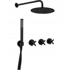 Sprchový set REA EXIT - čierna vyobraziť