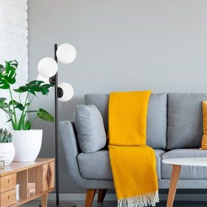 Stojacia lampa Faze 130 cm čierna vyobraziť