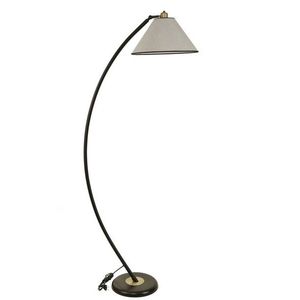 Stojacia lampa Hilal 170 cm svetlo sivá vyobraziť