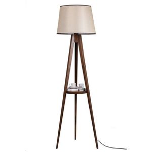 Stojacia lampa Sehbali III 160 cm hnedá/béžová vyobraziť
