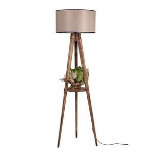 Stojacia lampa Sehbali IV 153 cm hnedá/hnedá vyobraziť