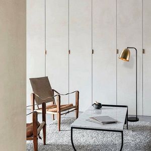 Stojacia lampa Tattoo 120 cm čierno-zlatá vyobraziť