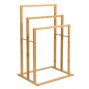 Stojan Laos bambusový 3 vešiaky vyobraziť