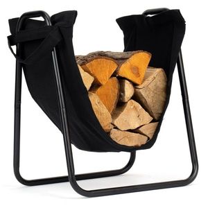 Stojan na dřevo SURAT černý vyobraziť