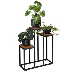 Stojan na květiny Agras hnědý/černý vyobraziť