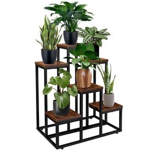 Stojan na květiny Belgar hnědý/černý vyobraziť