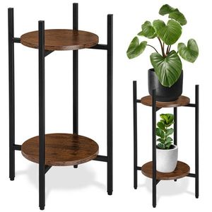 Stojan na květiny SAMIR černý/hnědý vyobraziť