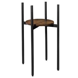 Stojan na květiny TORRE RUSTIC 60 cm hnědý/černý vyobraziť