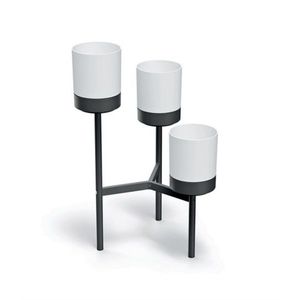 Stojan na kvety BLOOME 80, 5 cm biely/čierny vyobraziť