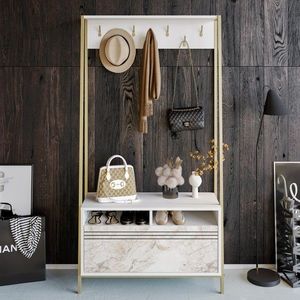 Stojan na oblečenie a obuv Kellono white vyobraziť