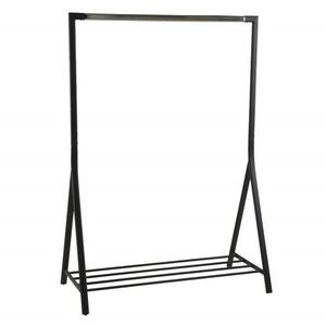 Stojan na odevy Lillo čierny/chróm vyobraziť