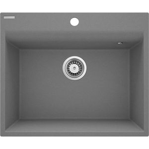 DEANTE DEANTE - Corio metalický šedý granitový drez, 1miska ZRC_S10A vyobraziť