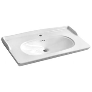 ISVEA - STELLA keramické umývadlo 90x46, 5cm, biela 10ST50090 vyobraziť