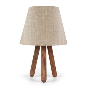 Stolná lampa Bechos 33 cm béžová/hnedá vyobraziť