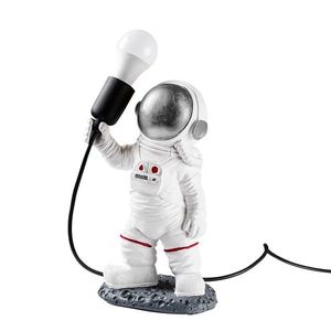 Stolní lampa Astronaut stříbrná/bílá vyobraziť