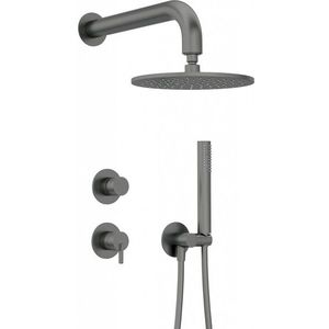 DEANTE DEANTE - Silia titán jednoručková, batéria Podomietkový sprchový set, so sprchovou hlavicou NQS_D9YK vyobraziť