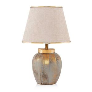 Stolní lampa Casypo krémová/zlatá vyobraziť