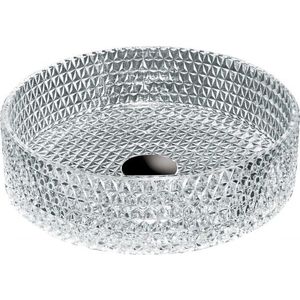 MEXEN - Aura sklenené umývadlo na dosku 39x39, transparent 24013900 vyobraziť