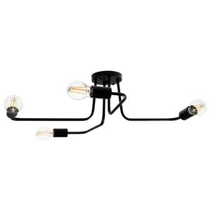 Stropné svietidlo AGARO 4 čierne vyobraziť