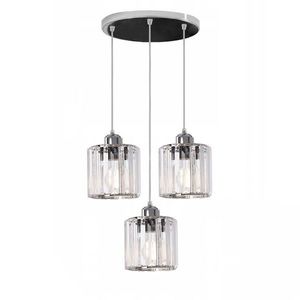 Stropné svietidlo Crystal APP510-3CPR Trio strieborné vyobraziť