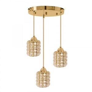 Stropné svietidlo Diamant APP726-3CRP Trio zlaté vyobraziť