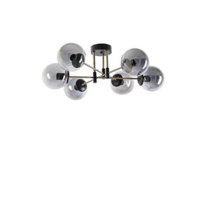 Stropné svietidlo Dolune čierne vyobraziť