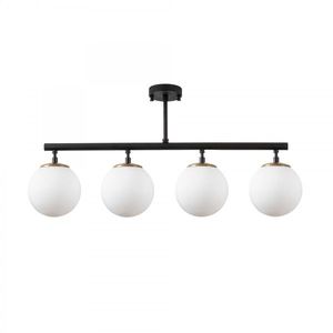 Stropné svietidlo Fazli čierne/biele vyobraziť