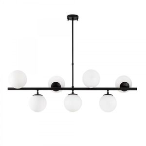 Stropné svietidlo Fazli VIII čierne/biele vyobraziť