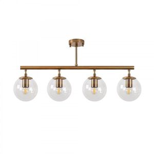 Stropné svietidlo Fazli zlaté/čierne vyobraziť