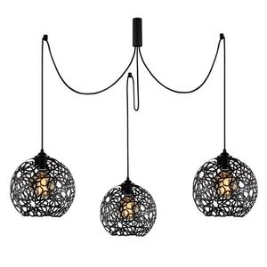 Stropné svietidlo Fellini XII čierne vyobraziť