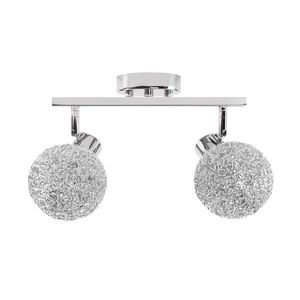 Stropné svietidlo Glamour Ball Double chróm vyobraziť
