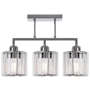 Stropné svietidlo Glamour Triple chróm vyobraziť