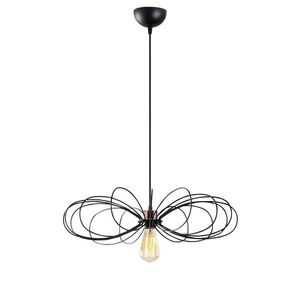 Stropné svietidlo Hemdem čierne vyobraziť