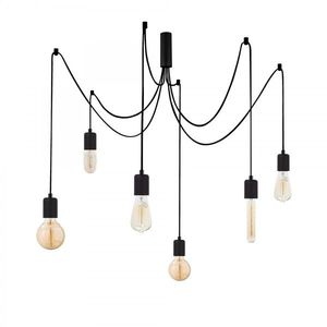 Stropné svietidlo Kabluni I čierne vyobraziť