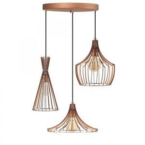 Stropné svietidlo Mezopotamya II meď vyobraziť