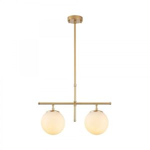 Stropné svietidlo Roe I zlaté/biele vyobraziť