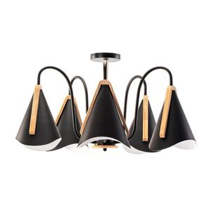 Stropné svietidlo Scandinavia čierne vyobraziť