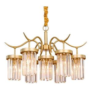 Stropné svietidlo Xylo krištáľ meď vyobraziť