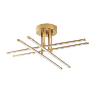 Stropní LED svítidlo EXHAUST zlaté vyobraziť