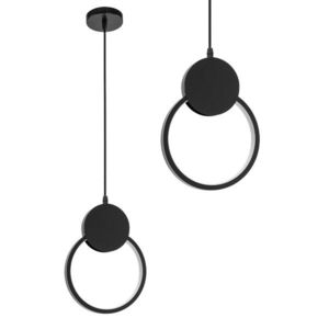 Stropní LED svítidlo Future černé vyobraziť