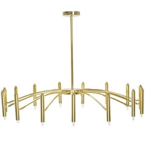 Stropní svítidlo Candle 97 cm zlaté vyobraziť