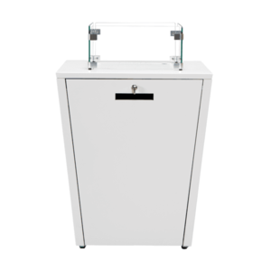 Stůl s plynovým ohništěm Berry bílý vyobraziť