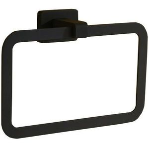 Štvorcový držiak na uteráky MEXEN ASIS čierny vyobraziť