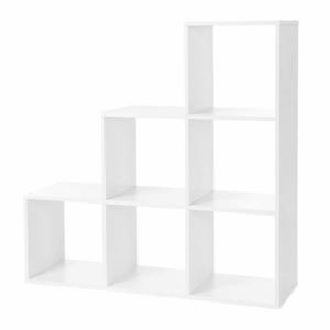 Štýlová knižnica Richie biela vyobraziť